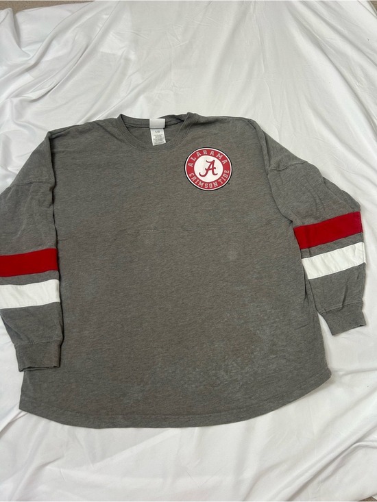 Knights Apparel Tops - Knights Apparel Alabama Crimson Tide L Long Sleeve  Women’s Collegiate Oversized